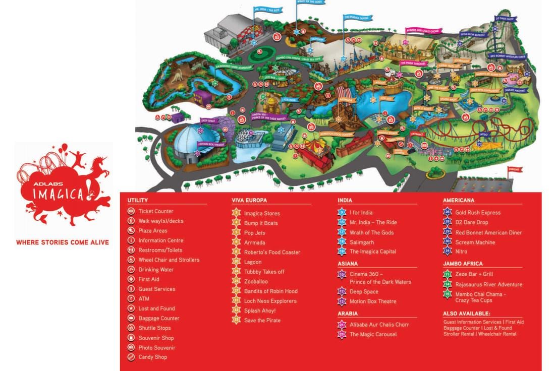 mapa Imagica Bombaju mapie