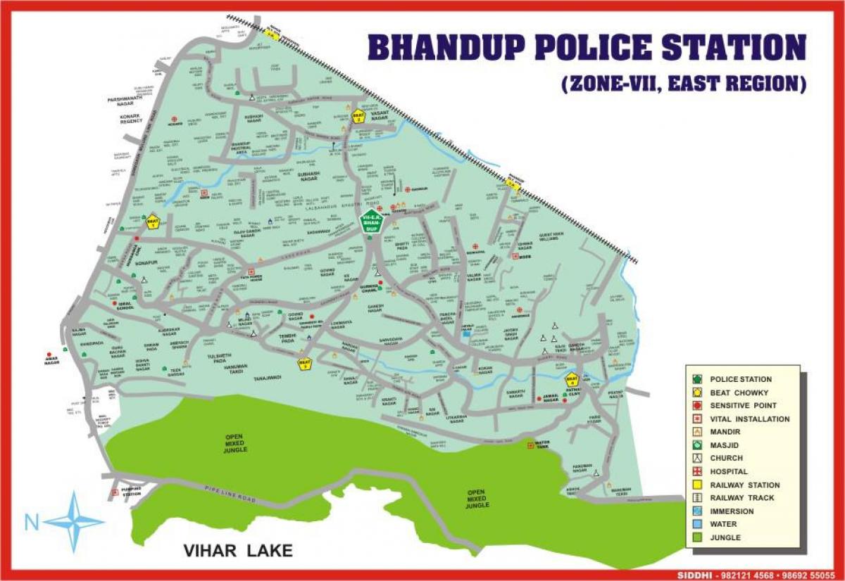 Bombaj Bhandup mapie
