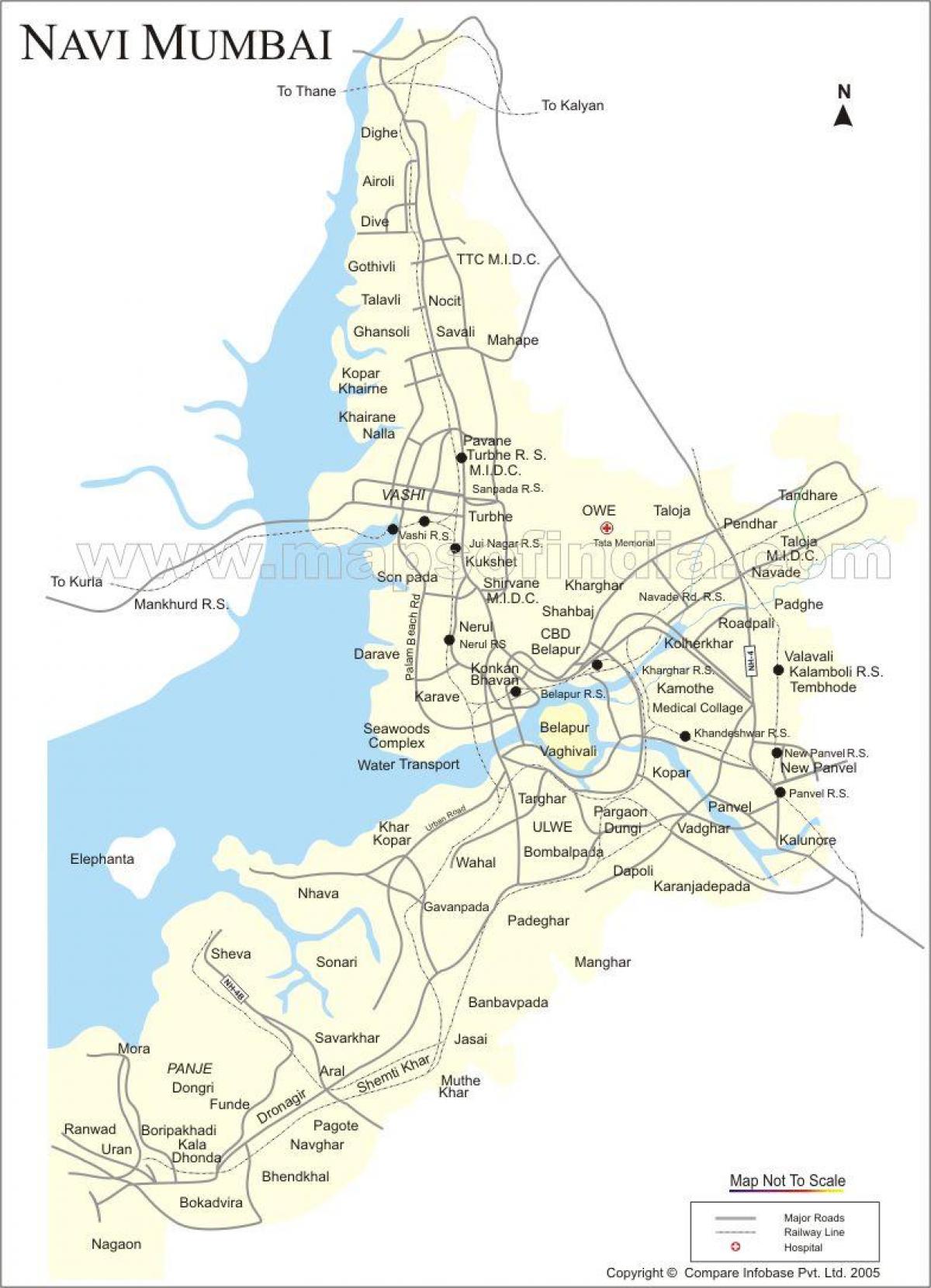 mapa New Mumbai