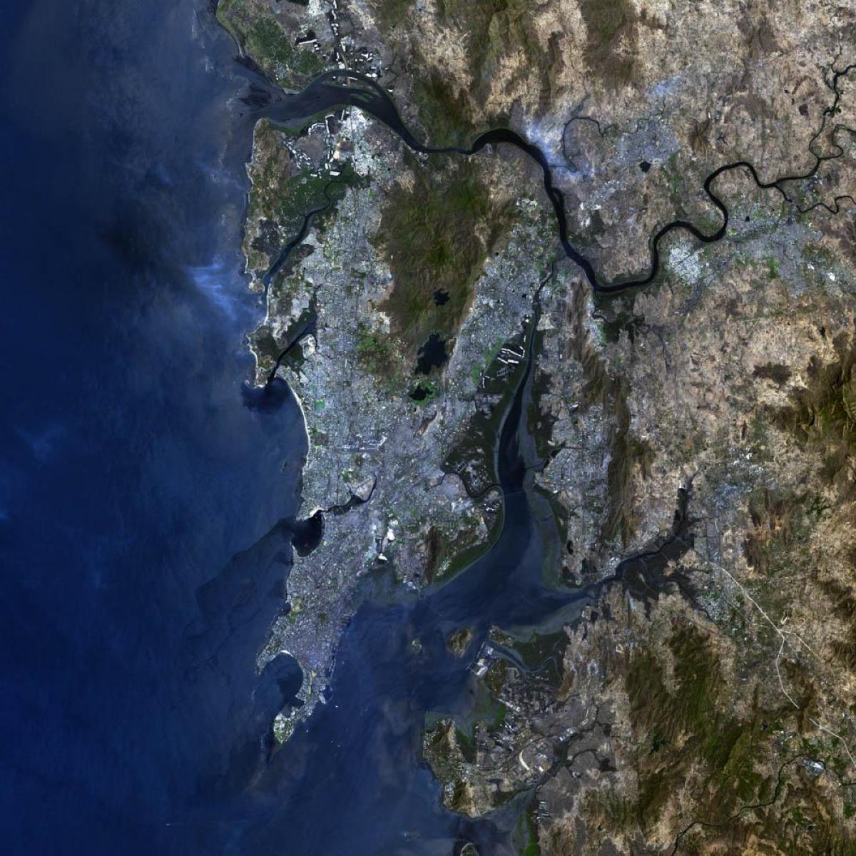 satelitarna mapa Bombaj