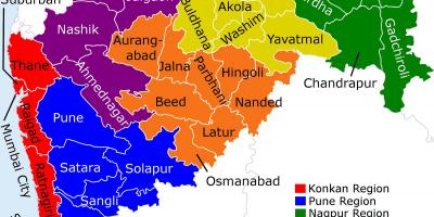 Mapa Mumbai, Maharashtra, Z
