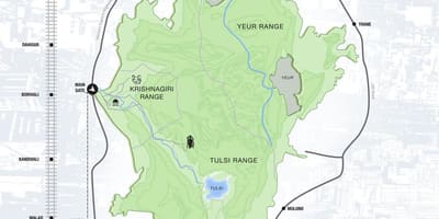 Centrum боривали park narodowy mapa